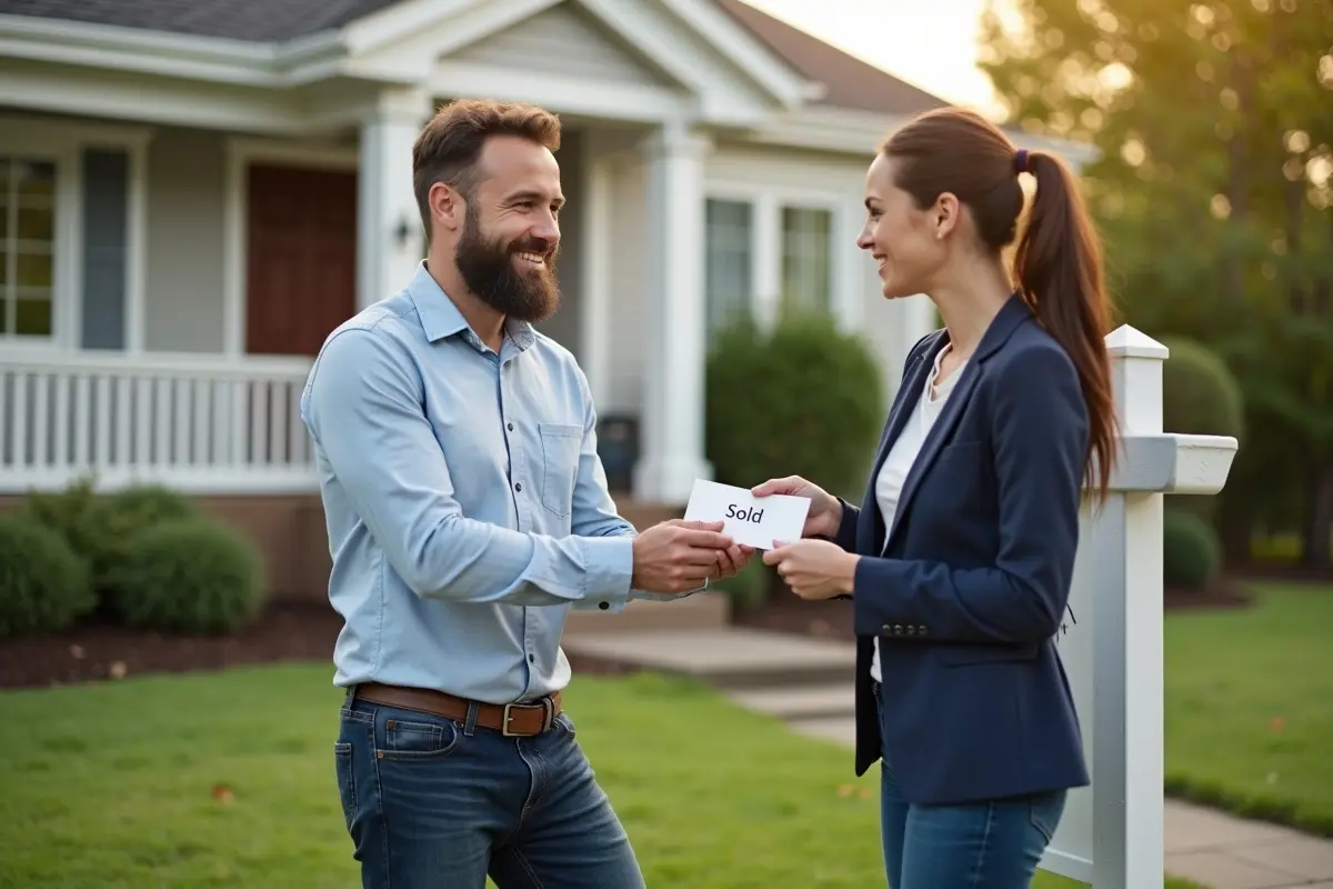 homeowner gaining financial advantages by selling property quickly for cash